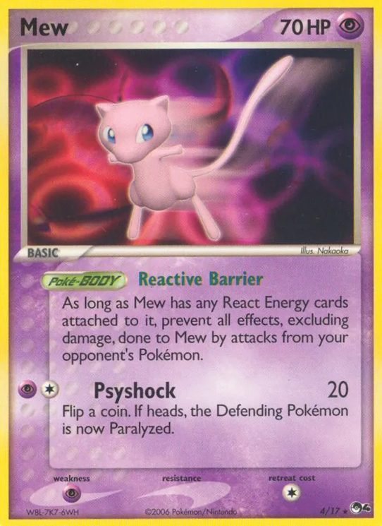 Pokémon Card Lot: 5 Psychic cards