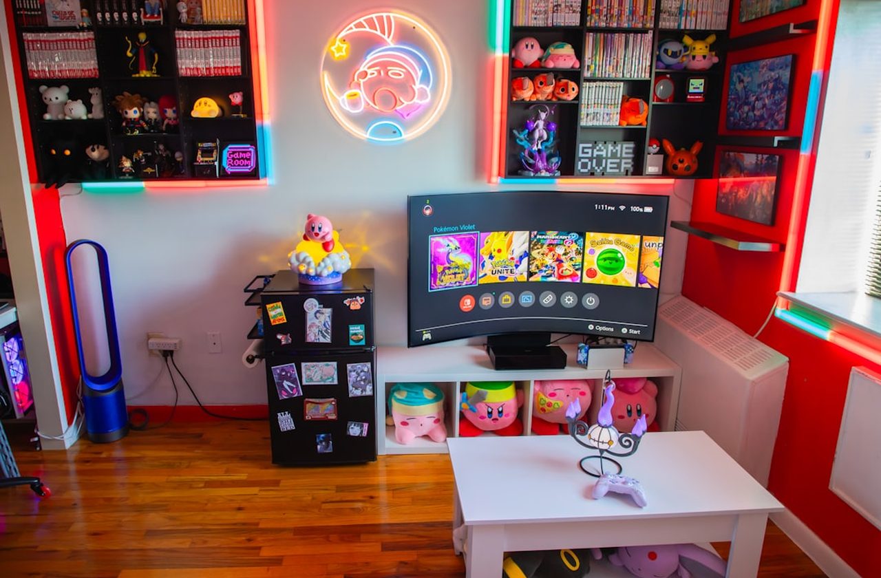 Inside the Victory Den shop